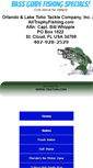 Mobile Screenshot of laketohotackle.com